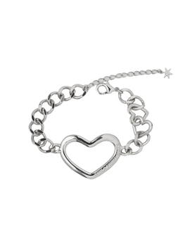 Heart chain bracelet