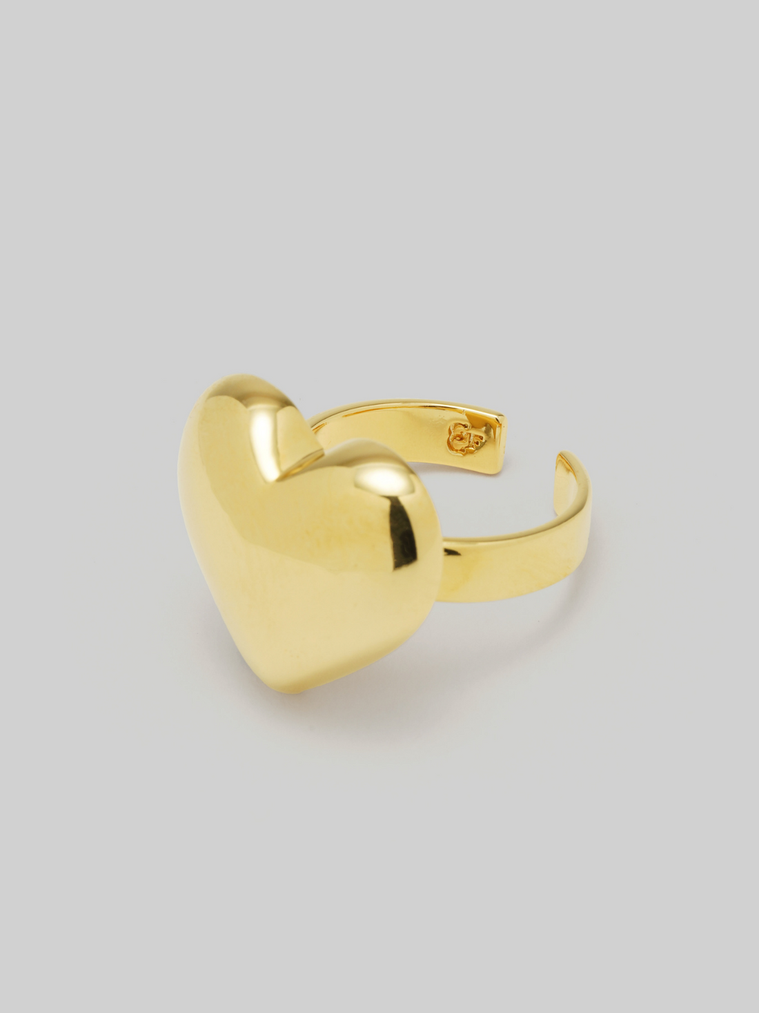 Swell heart ring