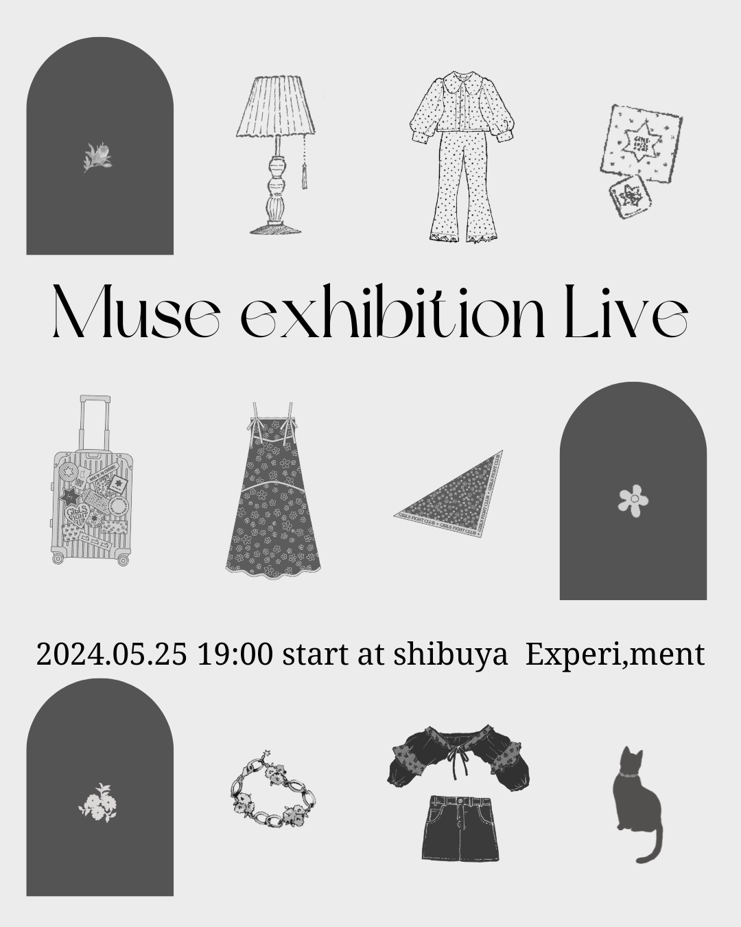 GFC Muse exhibition Live Show チケット発売