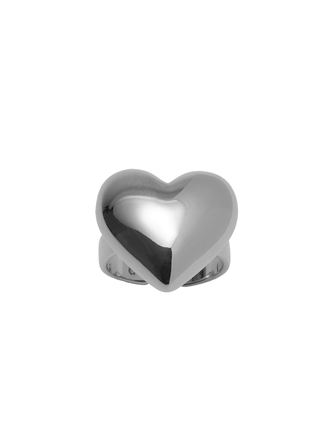 Swell heart ring