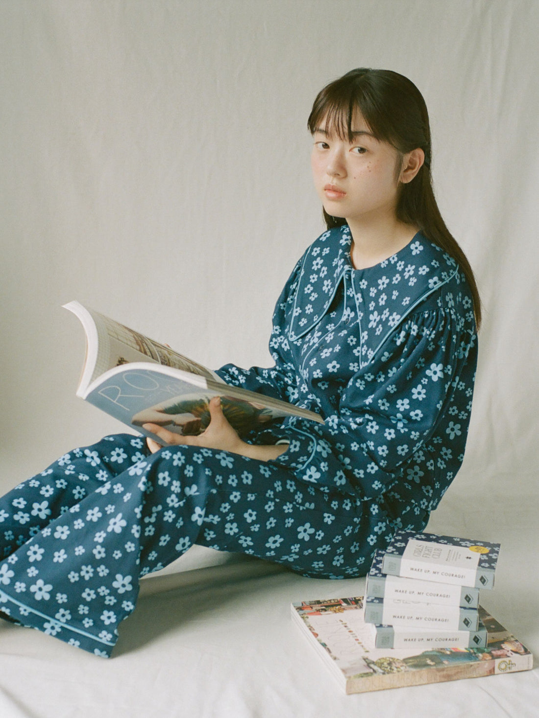 GIRLS FIGHT PAJAMAS Eve (long sleeve) <br><br>(This item is currently being prepared for international shipping. <br> Please wait a little longer.)